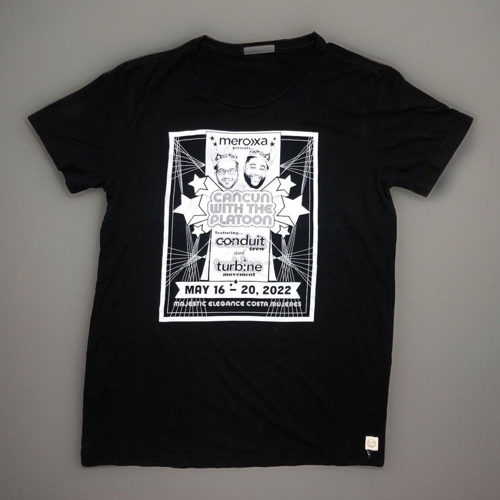 Marine Layer Signature Crew T Shirt XS Meroxa Developer‎ Meeting Promo Cancun